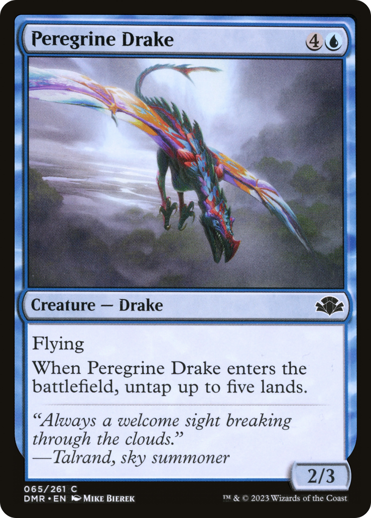 Peregrine Drake (DMR-065) [Dominaria Remastered]