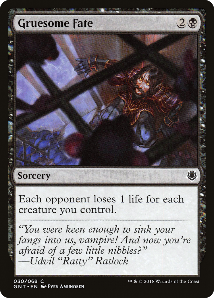 Gruesome Fate (GNT-030) [Game Night]