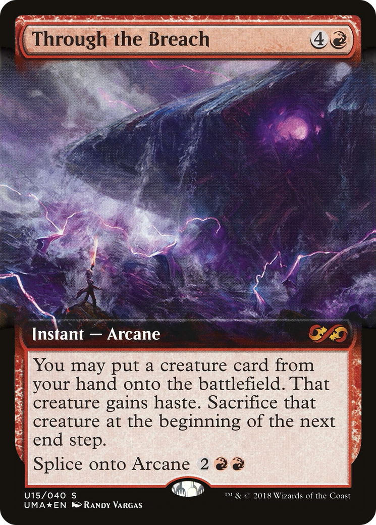 Through the Breach (UMA:BT-U15) (Extended Art) [Ultimate Box Topper] Foil