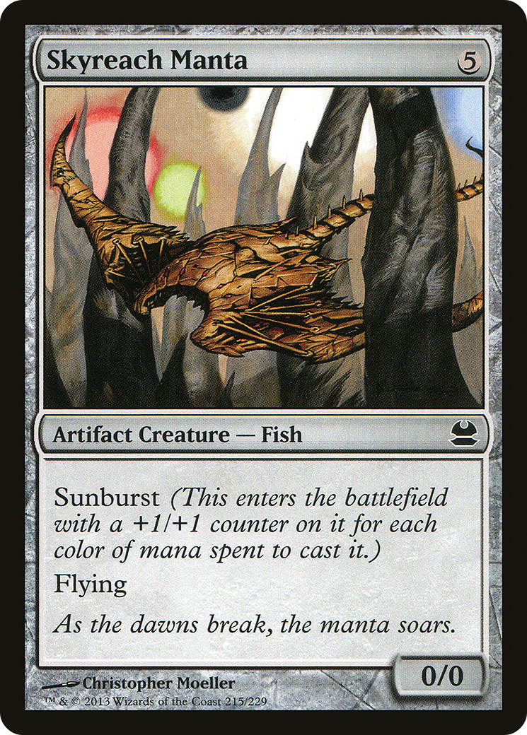 Skyreach Manta (MMA-215) [Modern Masters] Foil