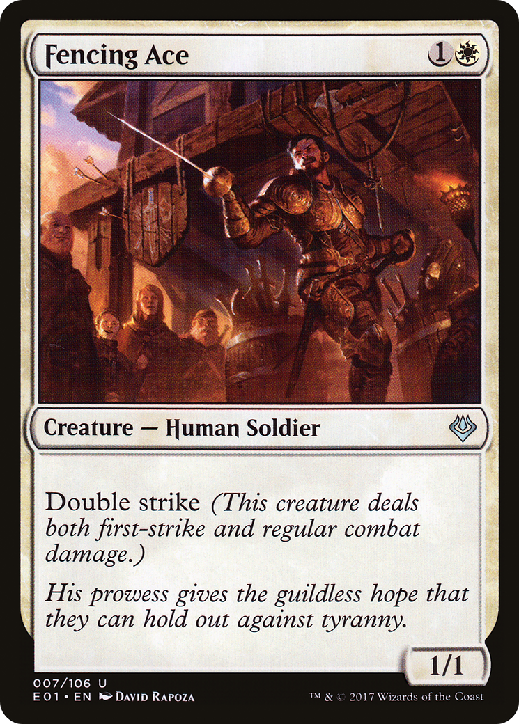 Fencing Ace (AC2-007) [Archenemy: Nicol Bolas]