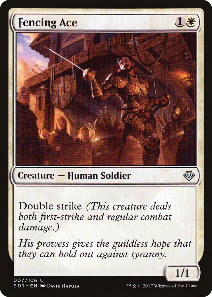 Fencing Ace (AC2-007) [Archenemy: Nicol Bolas]