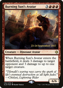 Burning Sun's Avatar (PRE-135S) [Ixalan Promos] Foil