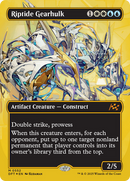 Riptide Gearhulk (DFT-552) [Aetherdrift] (Borderless) Foil