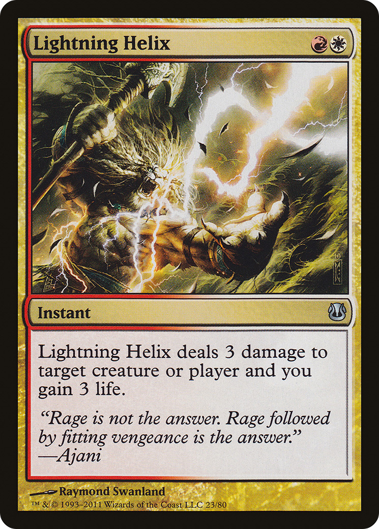 Lightning Helix (DDH-023) [Duel Decks: Ajani vs. Nicol Bolas]