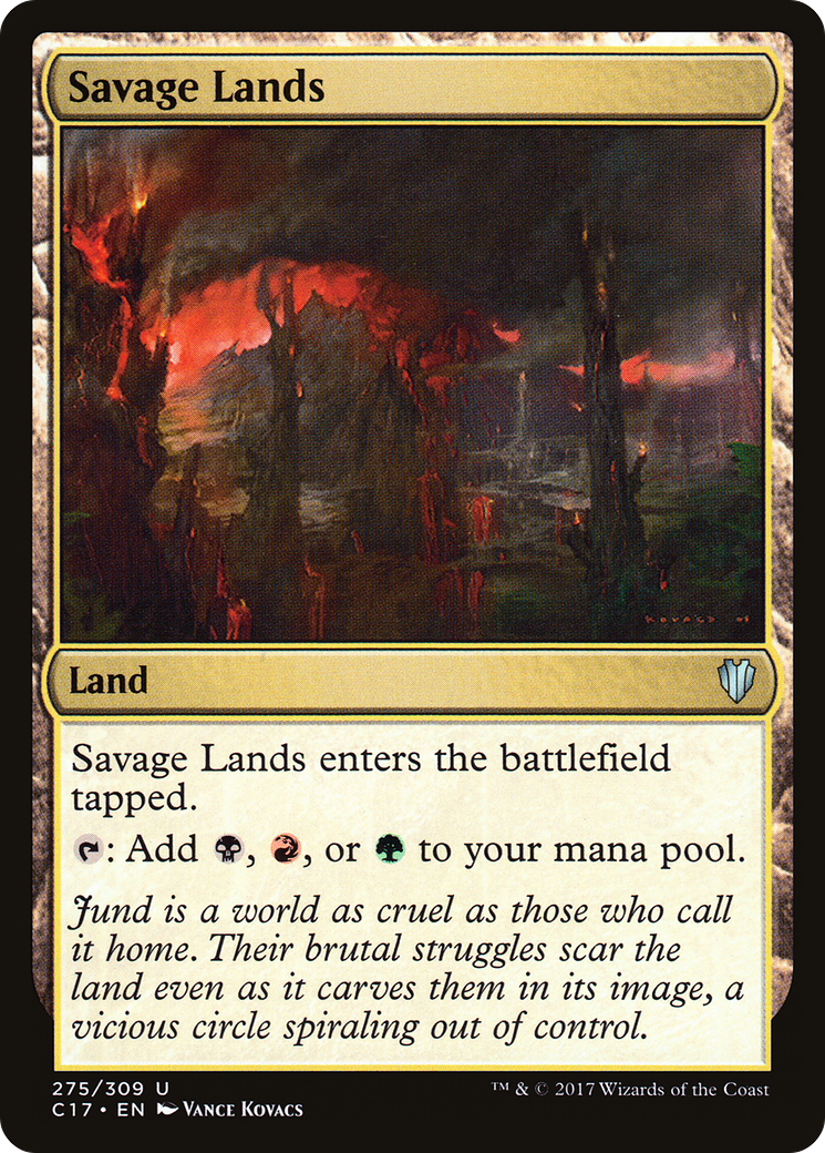 Savage Lands (C17-275) [Commander 2017]