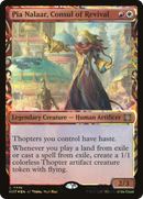 Pia Nalaar, Consul of Revival (Halo Foil) (MAT-221) (Showcase) [March of the Machine: The Aftermath] Foil