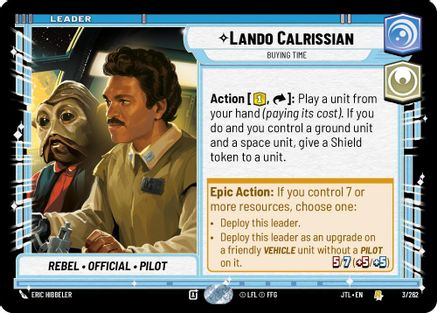 Lando Calrissian - Buying Time (003/262) [Jump to Lightspeed]