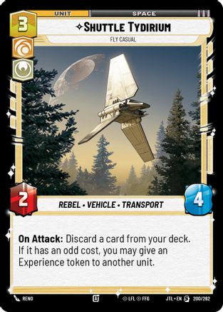 Shuttle Tydirium - Fly Casual (200/262) [Jump to Lightspeed]