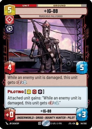 IG-88 - Murderous Phlutdroid (141/262) [Jump to Lightspeed]