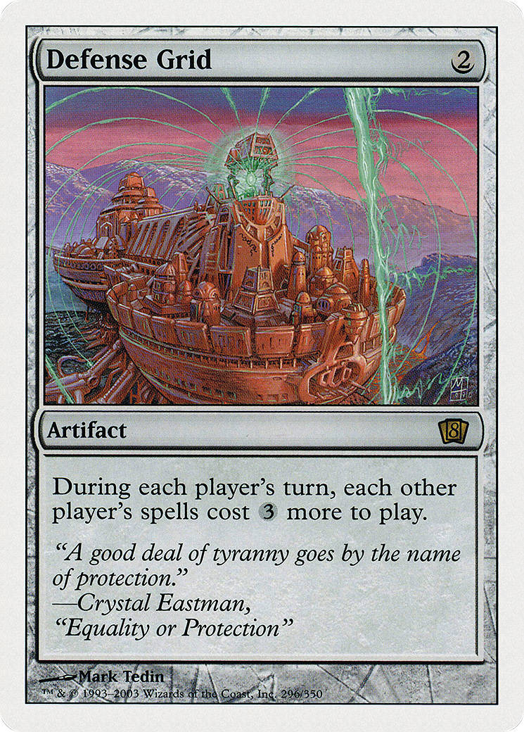 Defense Grid (8ED-296) [Eighth Edition] Foil
