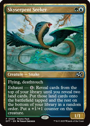 Skyserpent Seeker (PPDFT-420) [Promo Pack: Aetherdrift]