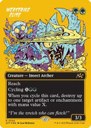 Webstrike Elite (Borderless) (First-Place Foil) (DFT-455) [Aetherdrift] Foil