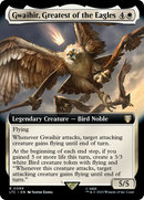 Gwaihir, Greatest of the Eagles (LTC-099) [Tales of Middle-earth Commander]: (Extended Art) Foil