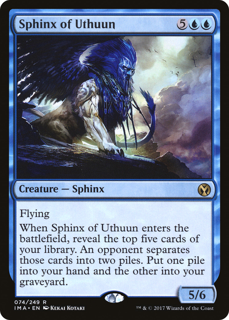 Sphinx of Uthuun (IMA-074) [Iconic Masters]