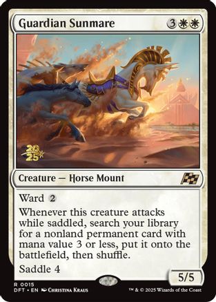 Guardian Sunmare (PRE-015) [Prerelease Cards] Foil