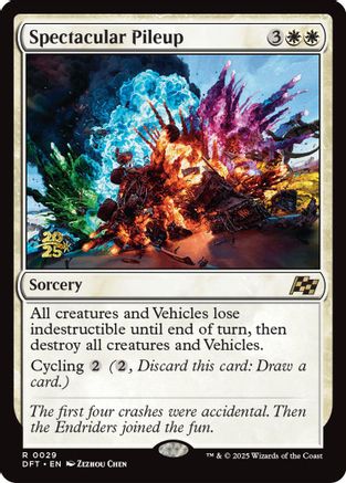 Spectacular Pileup (PRE-029) [Prerelease Cards] Foil