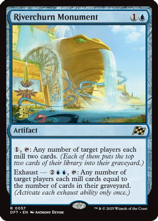 Riverchurn Monument (PRE-057) [Prerelease Cards] Foil