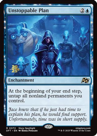 Unstoppable Plan (PRE-072) [Prerelease Cards] Foil