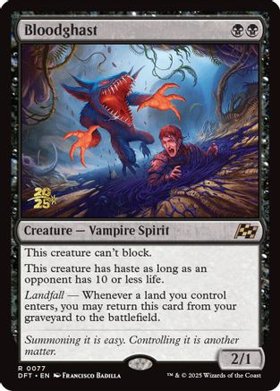 Bloodghast (PRE-077) [Prerelease Cards] Foil