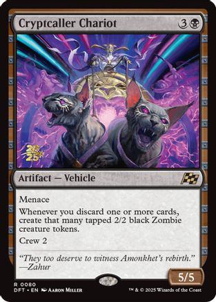 Cryptcaller Chariot (PRE-080) [Prerelease Cards] Foil