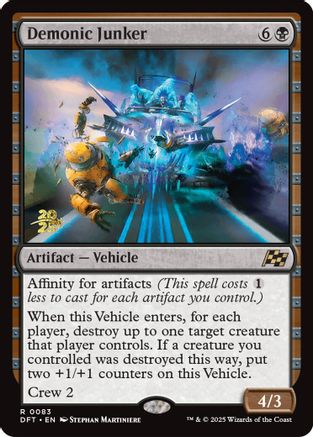 Demonic Junker (PRE-083) [Prerelease Cards] Foil