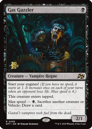 Gas Guzzler (PRE-085) [Prerelease Cards] Foil