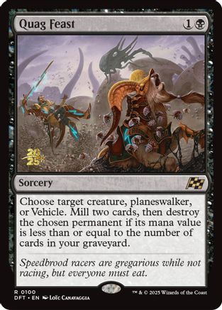 Quag Feast (PRE-100) [Prerelease Cards] Foil