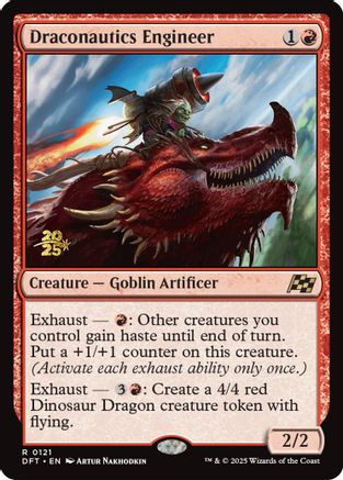 Draconautics Engineer (PRE-121) [Prerelease Cards] Foil
