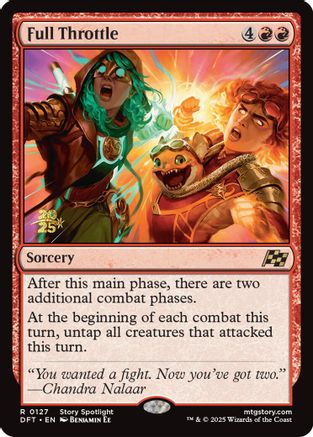Full Throttle (PRE-127) [Prerelease Cards] Foil