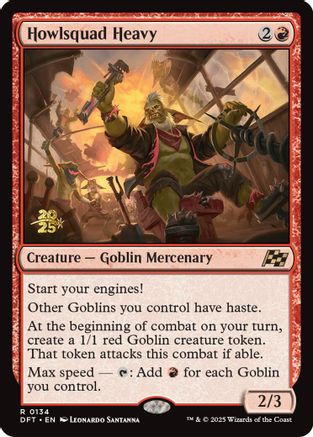 Howlsquad Heavy (PRE-134) [Prerelease Cards] Foil
