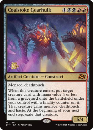 Coalstoke Gearhulk (PRE-198) [Prerelease Cards] Foil