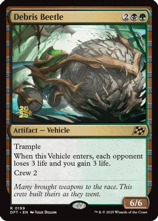 Debris Beetle (PRE-199) [Prerelease Cards] Foil