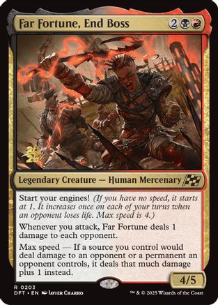 Far fortune, End Boss (PRE-203) [Prerelease Cards] Foil