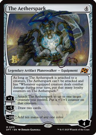 The Aetherspark (PRE-231) [Prerelease Cards] Foil