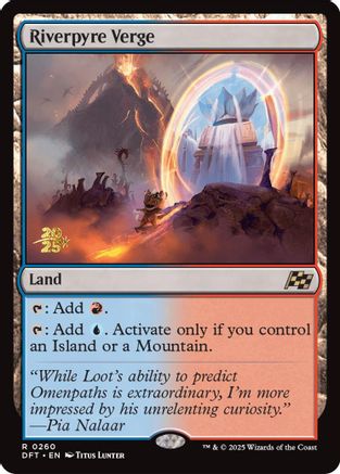 Riverpyre Verge (PRE-260) [Prerelease Cards] Foil