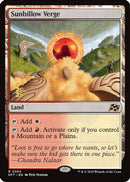 Sunbillow Verge (PRE-264) [Prerelease Cards] Foil