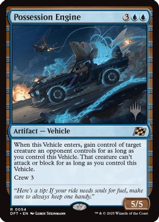 Possession Engine (PPDFT-054) [Promo Pack: Aetherdrift] Foil