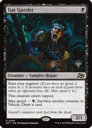 Gas Guzzler (PPDFT-085) [Promo Pack: Aetherdrift] Foil