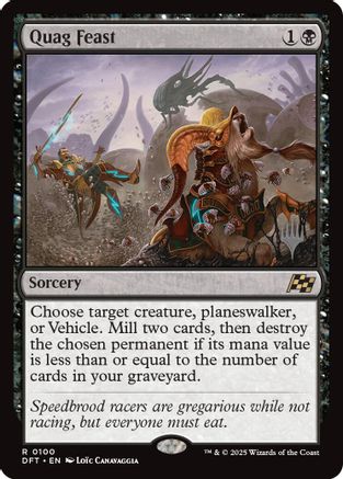 Quag Feast (PPDFT-100) [Promo Pack: Aetherdrift] Foil