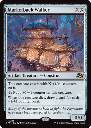 Marketback Walker (PPDFT-235) [Promo Pack: Aetherdrift] Foil