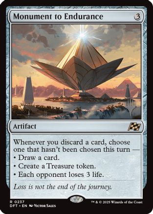 Monument to Endurance (PPDFT-237) [Promo Pack: Aetherdrift] Foil
