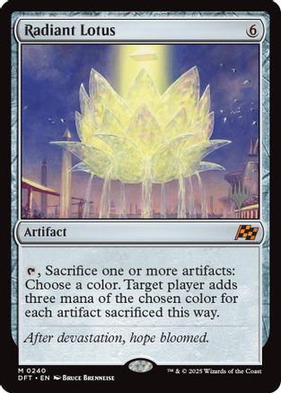 Radiant Lotus (PPDFT-240) [Promo Pack: Aetherdrift]