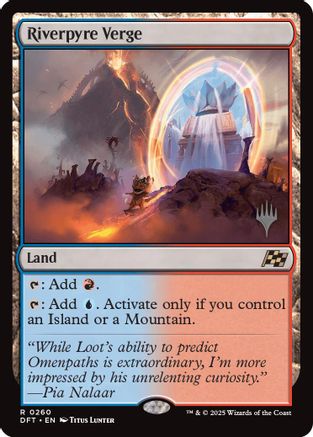 Riverpyre Verge (PPDFT-260) [Promo Pack: Aetherdrift]