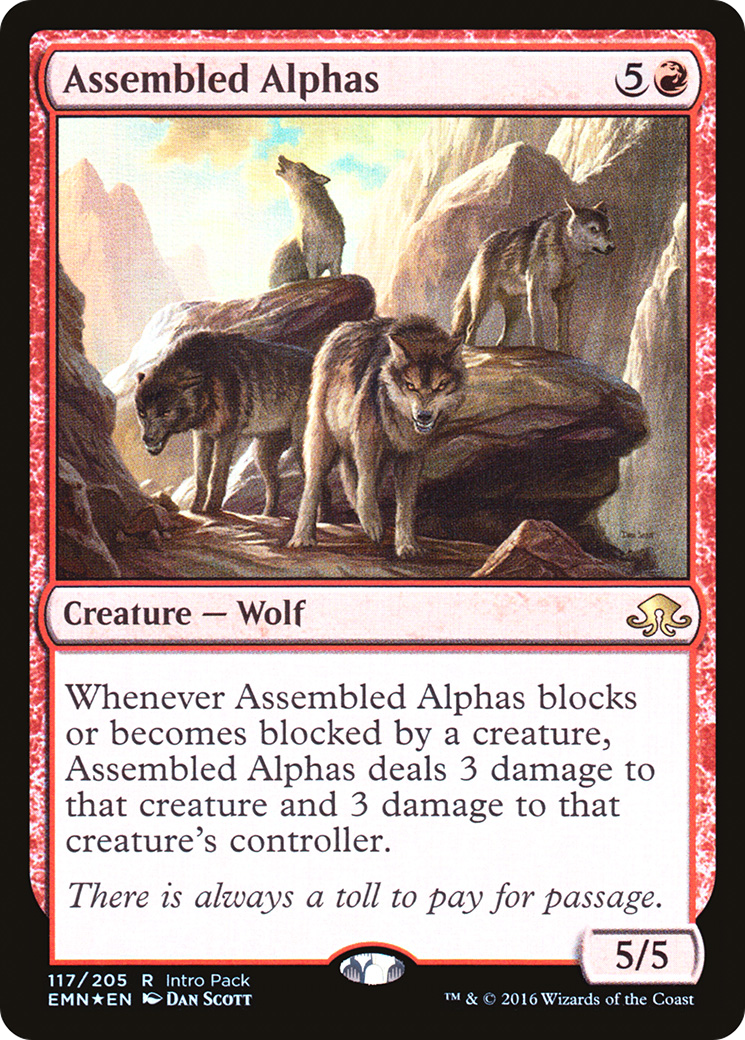 Assembled Alphas (UMP-117) [Eldritch Moon Promos] Foil