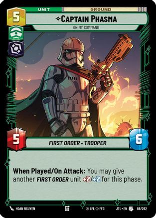 Captain Phasma - On My Command (088/262) [Jump to Lightspeed]