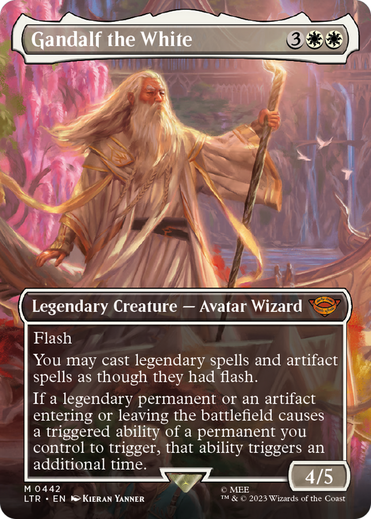 Gandalf the White (LTR-442) [The Lord of the Rings: Tales of Middle-earth] (Borderless)