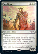 Sun Titan (Rainbow Foil) (SLD-1550) [Secret Lair Drop Series] Foil