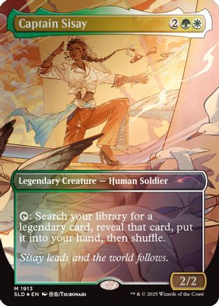 Captain Sisay (1913) (Rainbow Foil) (SLD-1913) [Secret Lair Drop Series] Foil