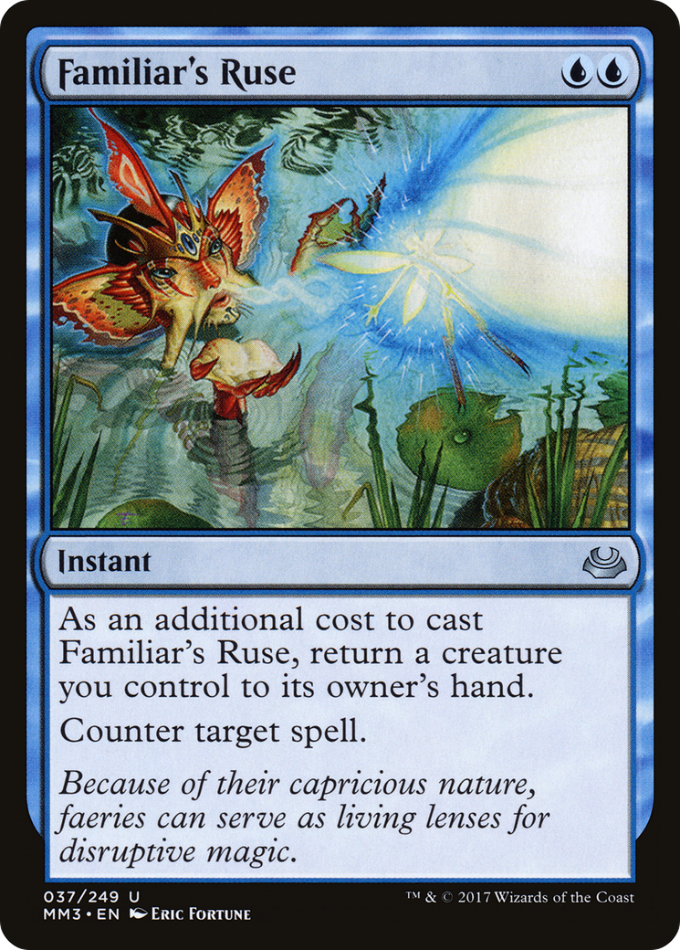 Familiar's Ruse (MM3-037) [Modern Masters 2017]